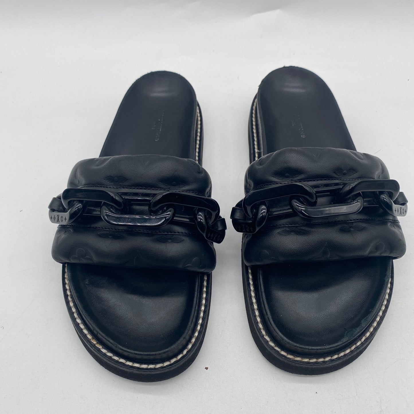 Louis Vuitton Black Sandals