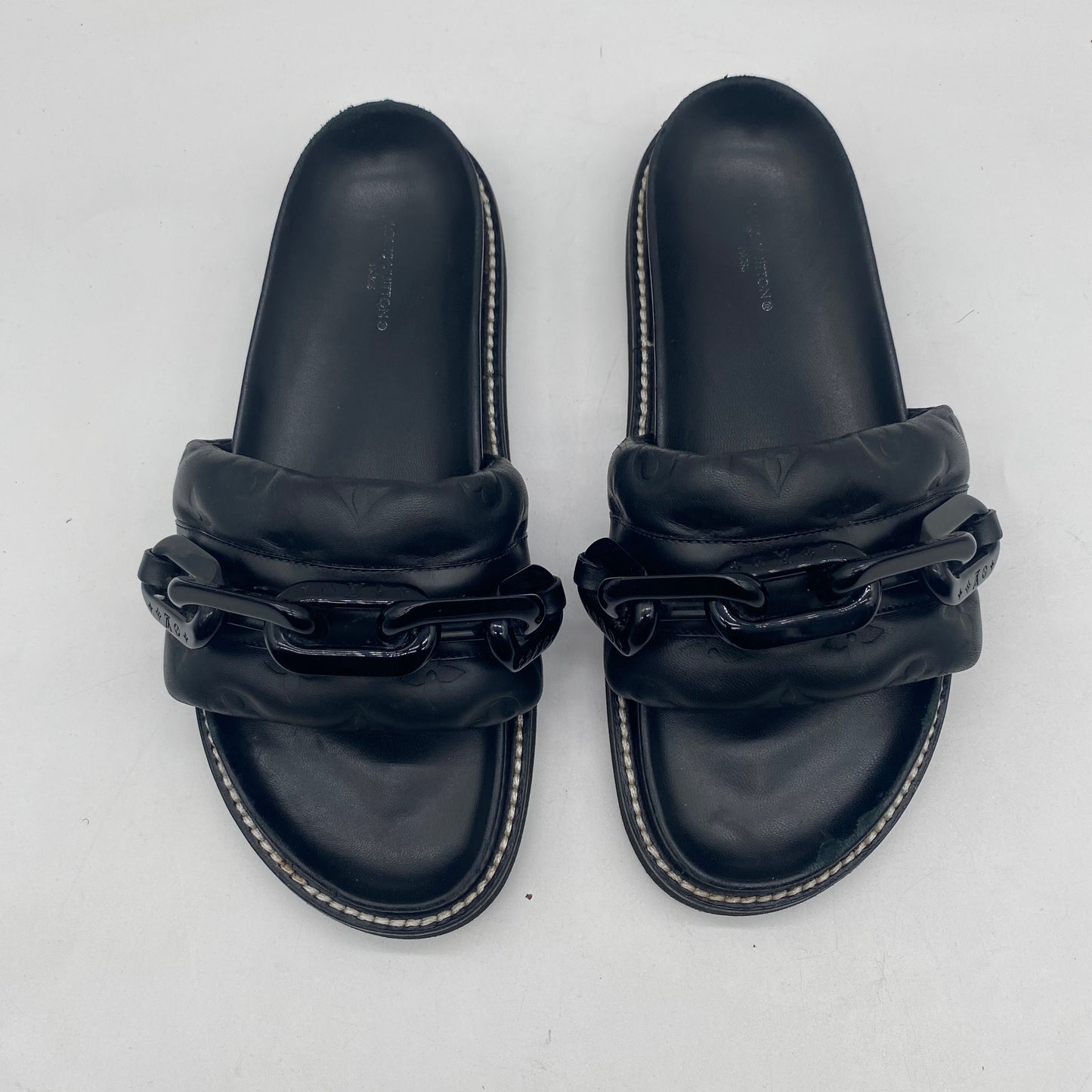 Louis Vuitton Black Sandals