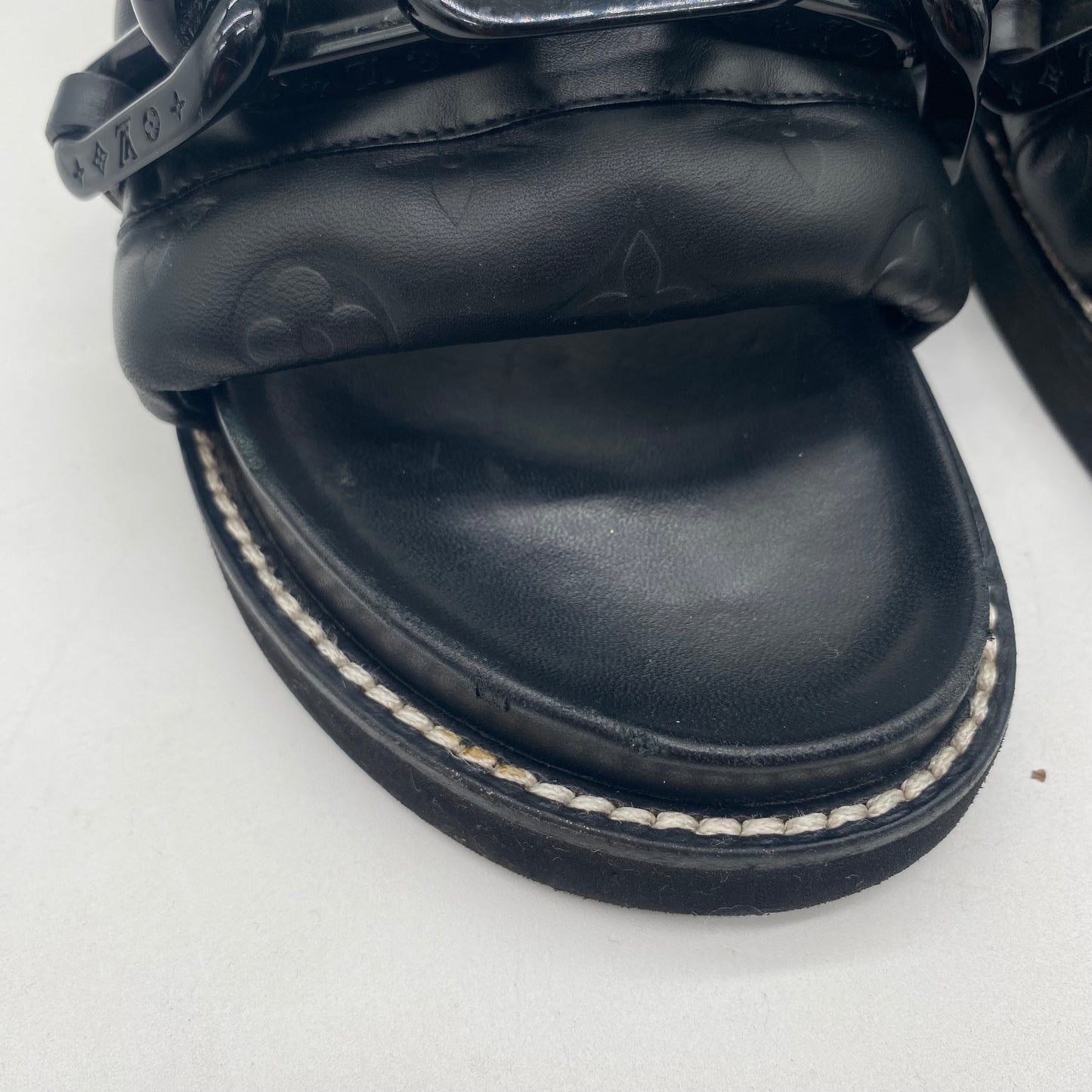Louis Vuitton Black Sandals