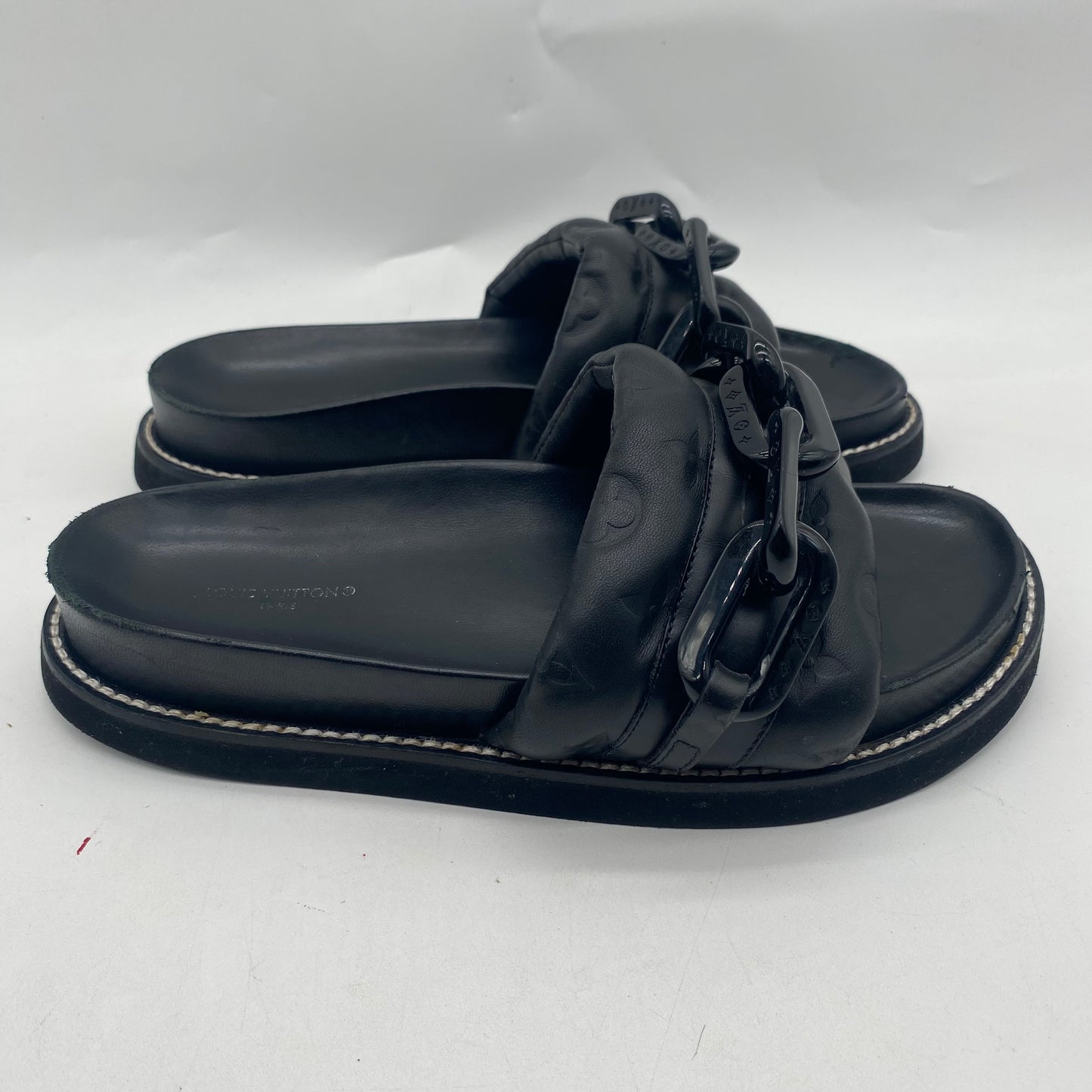 Louis Vuitton Black Sandals