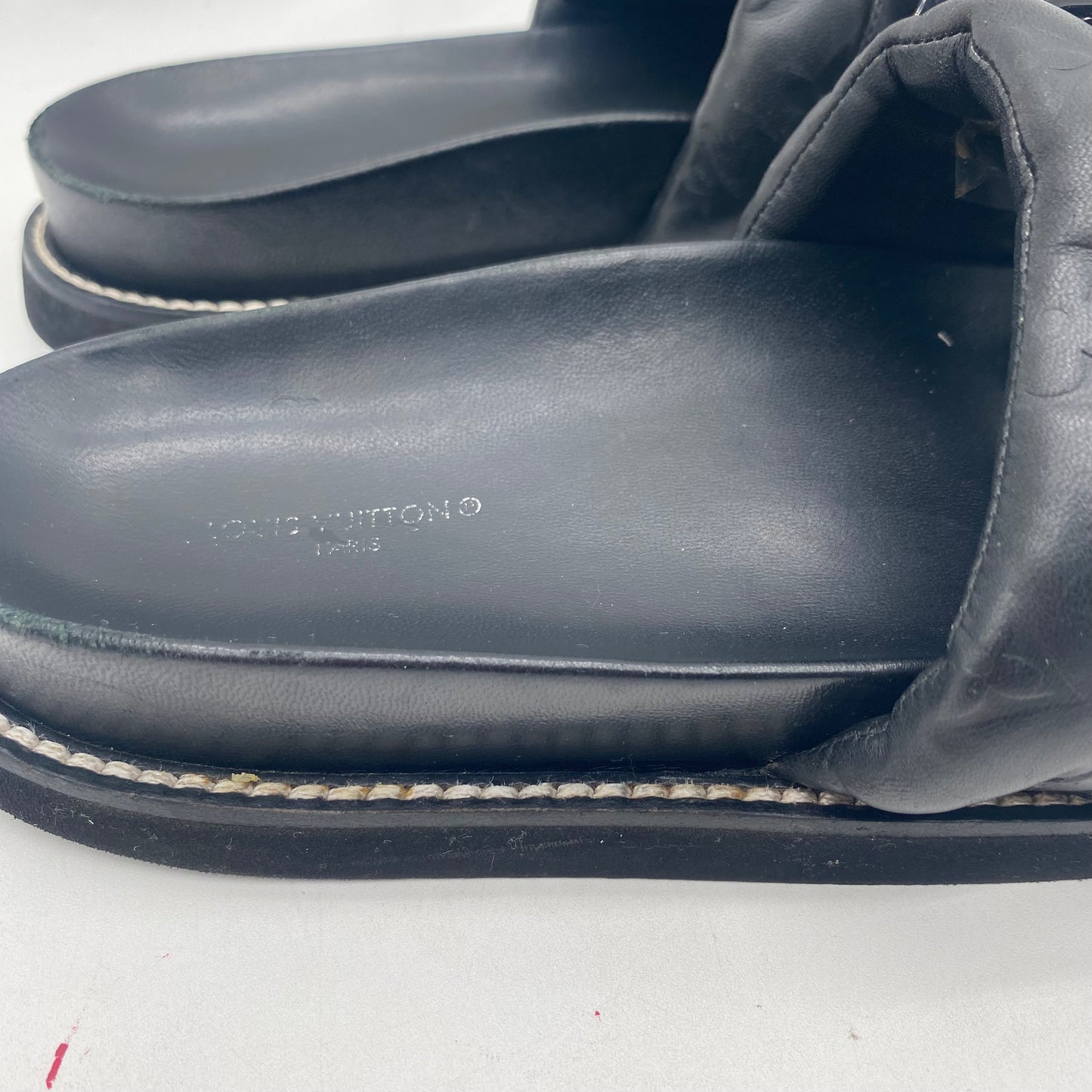 Louis Vuitton Black Sandals