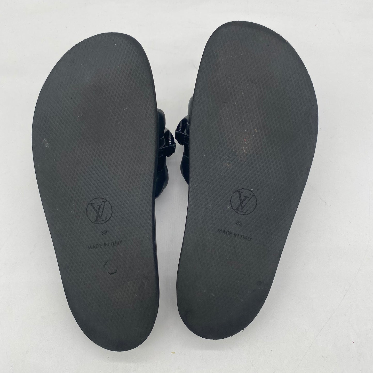 Louis Vuitton Black Sandals