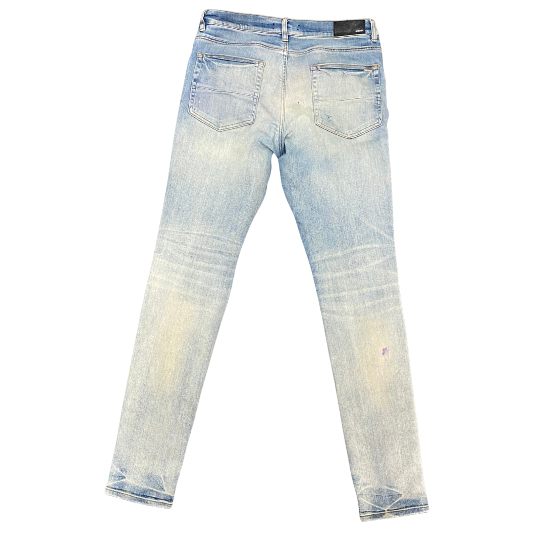 Amiri Camo Patch Jeans