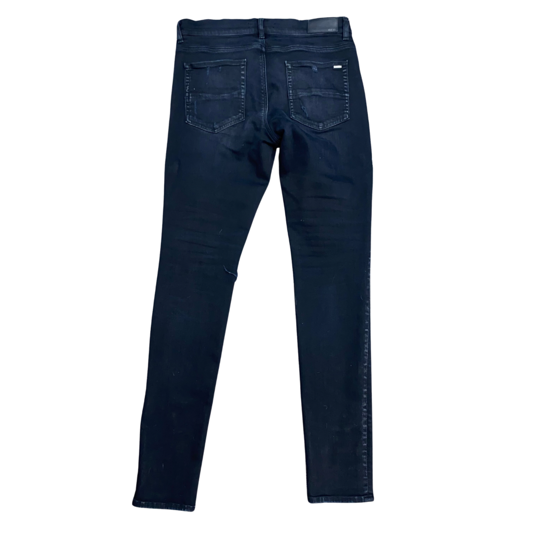 Amiri Black Patch Jeans