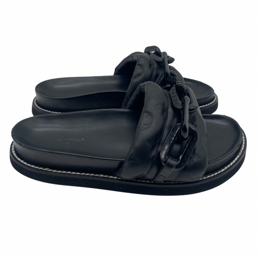 Louis Vuitton Black Sandals