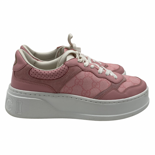 Gucci Pink/White Sneakers