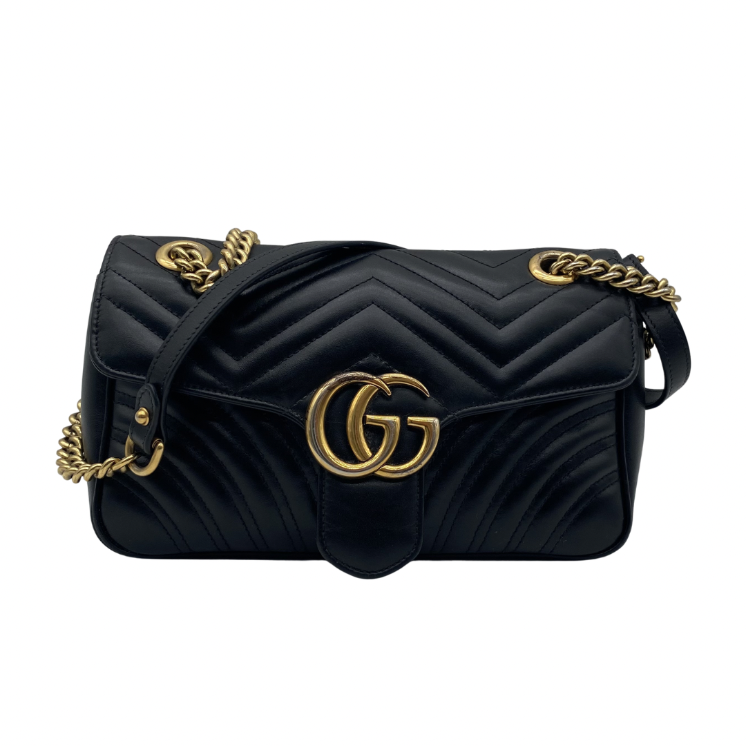 Gucci Black Quilted Shoulder Bag