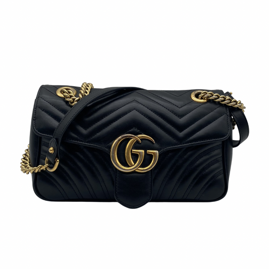 Gucci Black Quilted Shoulder Bag