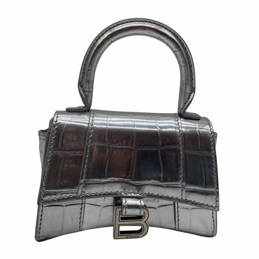 Balenciaga Silver  Mini Bag