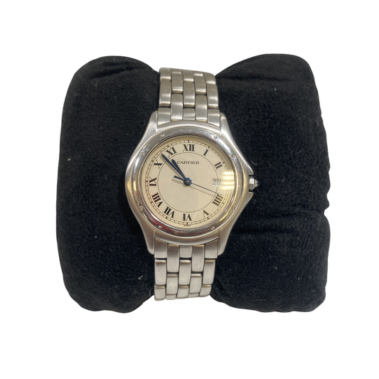Cartier Vintage Silver Watch