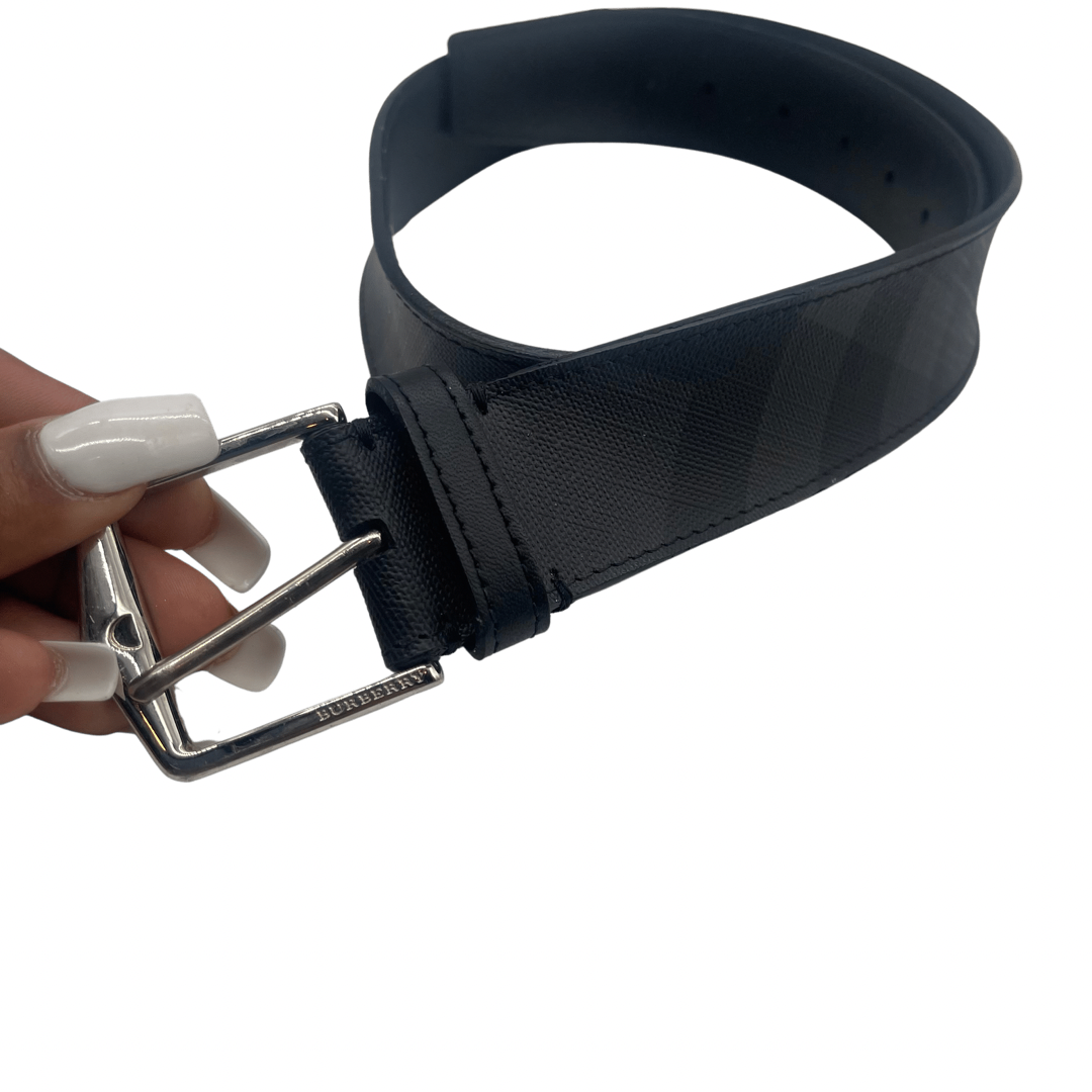 Burberry Black/Grey Belt