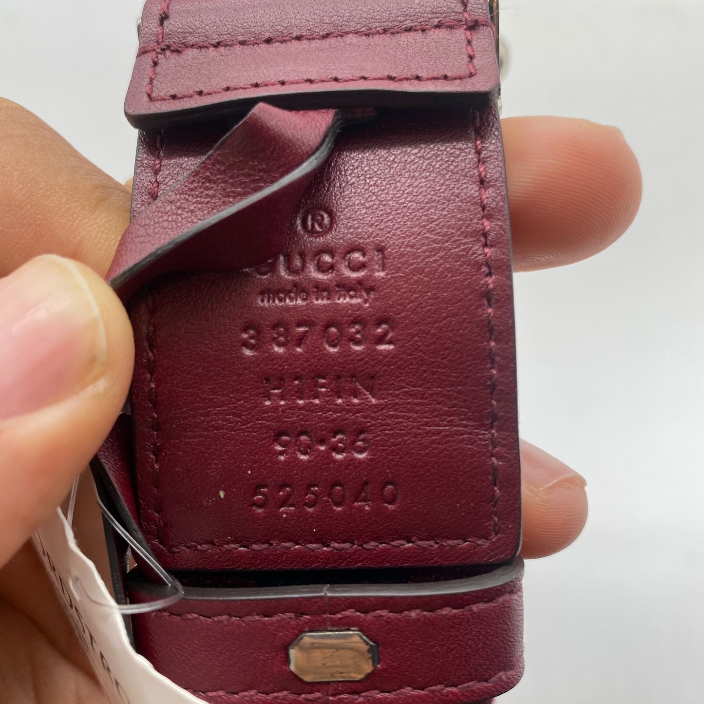 Gucci Strong Red Multicolor Belt