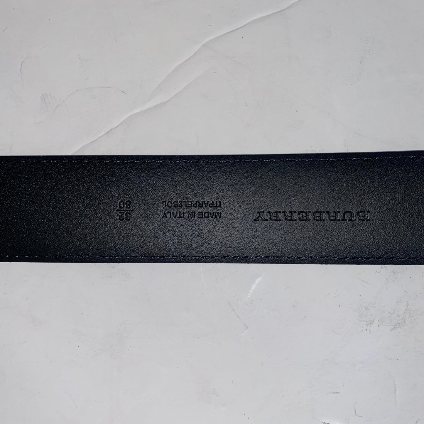 Burberry Black/Blue Belt