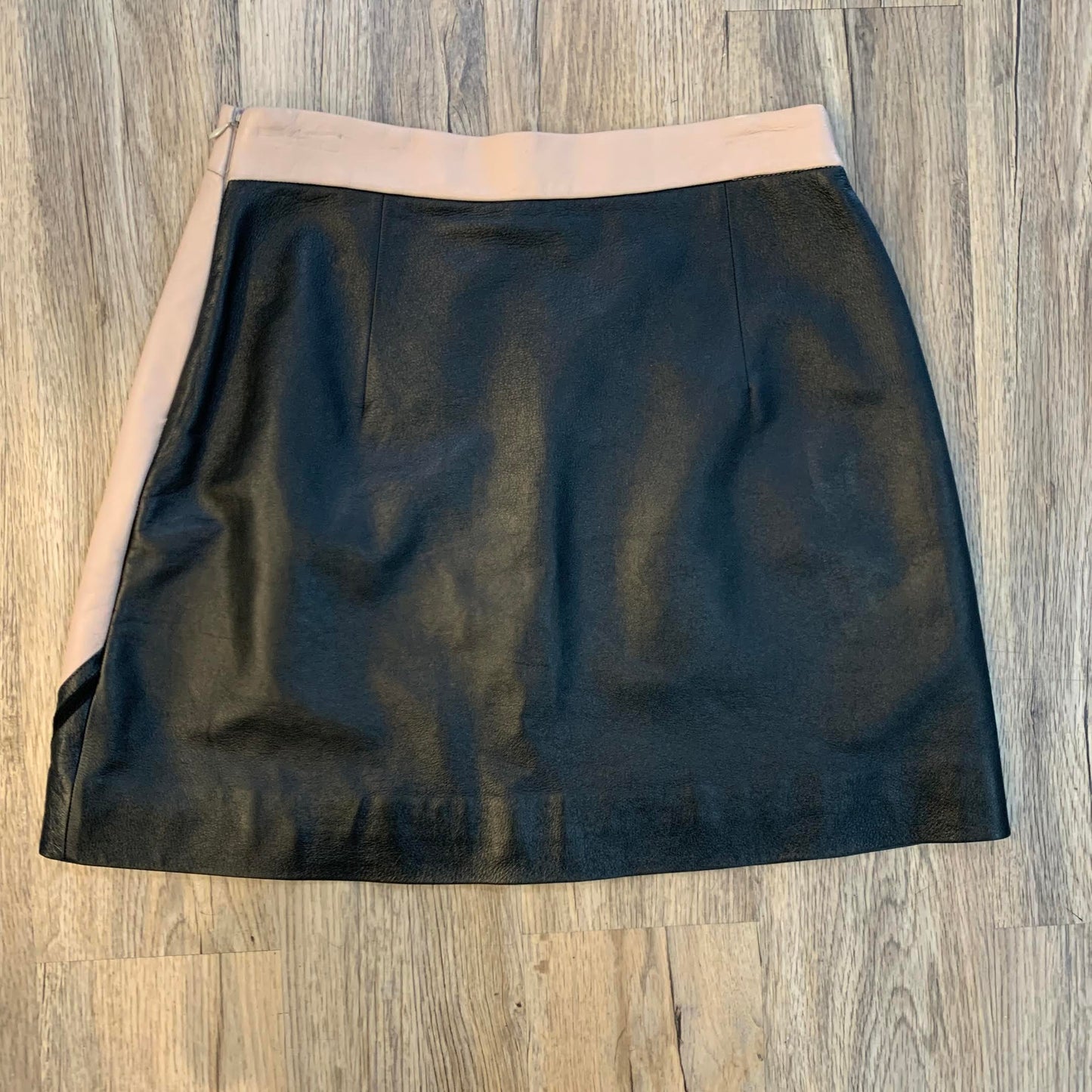 Emilio Pucci Leather Mini Skirt