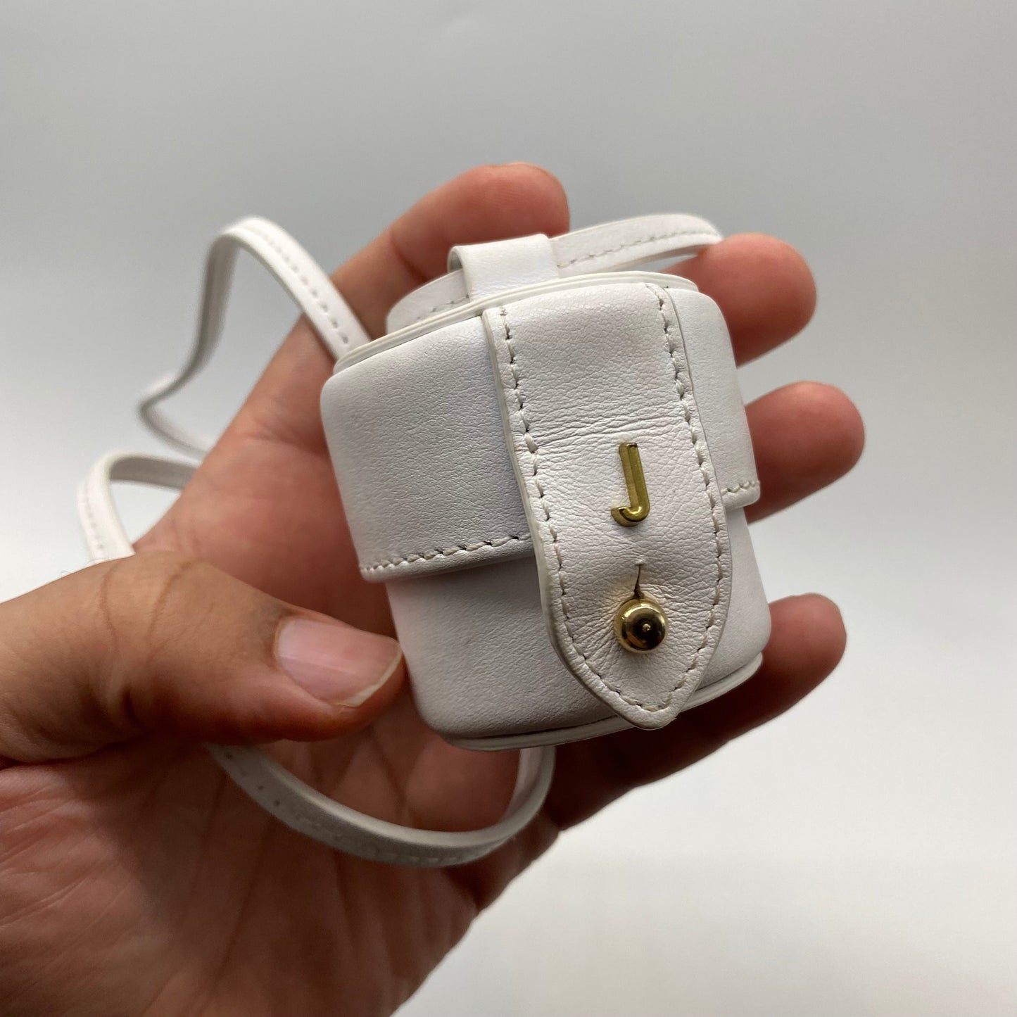 Jacquemus Micro Mini White Bag