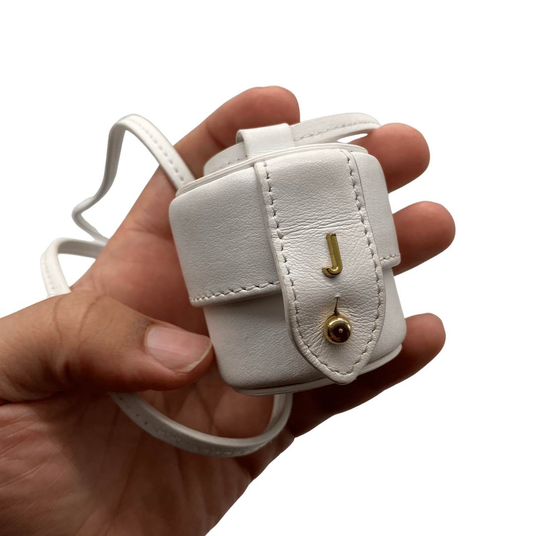 Jacquemus Micro Mini White Bag
