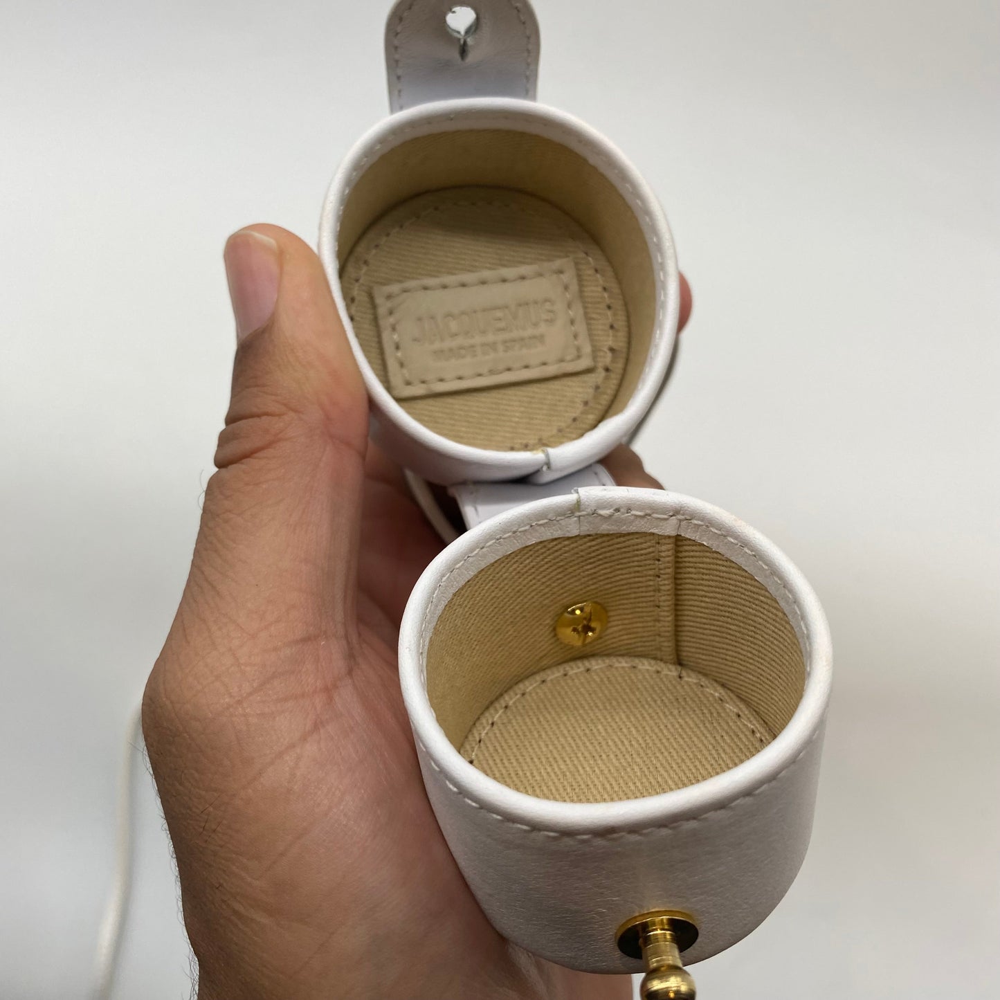 Jacquemus Micro Mini White Bag