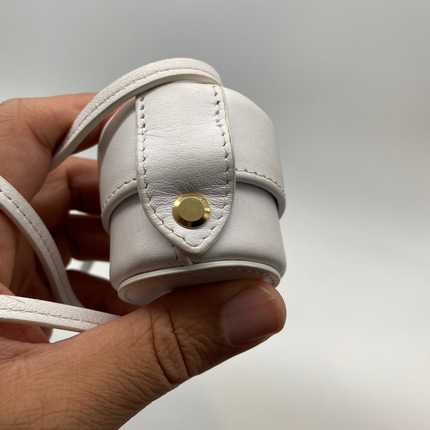 Jacquemus Micro Mini White Bag